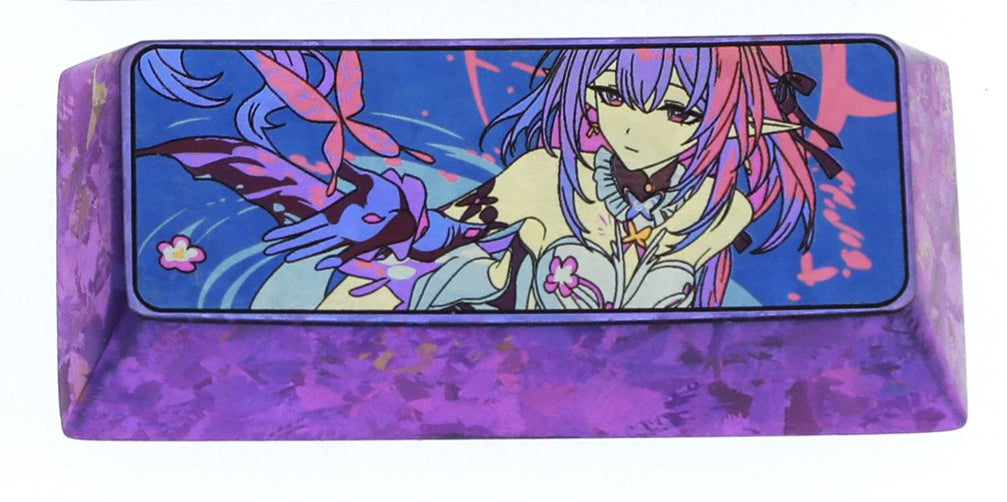 Honkai: Star Rail, Castoriuce, 1.75U/2.25U titanium alloy personalized keycaps, metal carved art keycaps for anime and games.