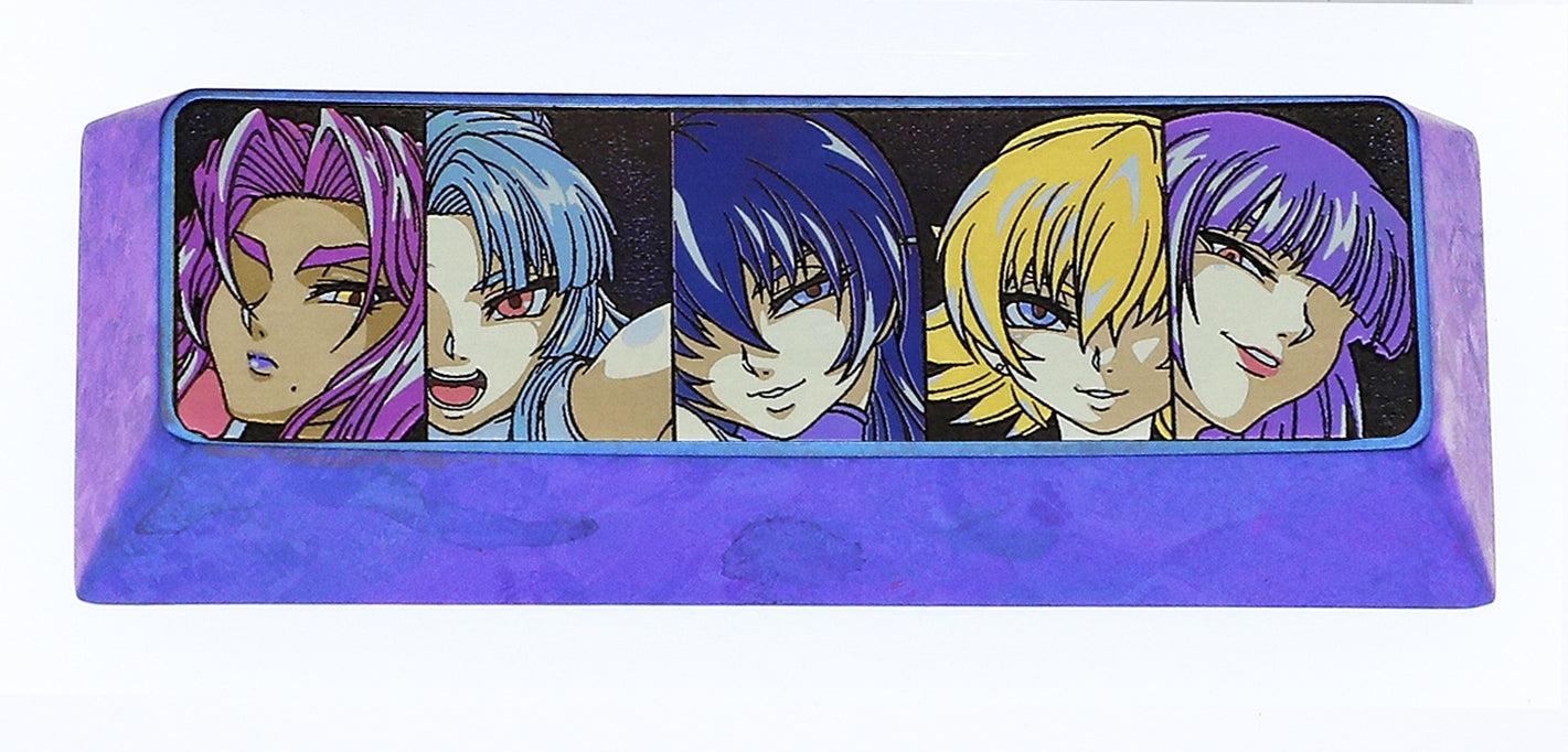 Action Taimanin, 2.75U titanium alloy personalized keycap, metal decorative art keycap