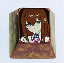 The Legend of Zelda,Makise Kurisu,Megumi Kato, Titanium alloy personalized keycaps, keyboard decorative keycaps