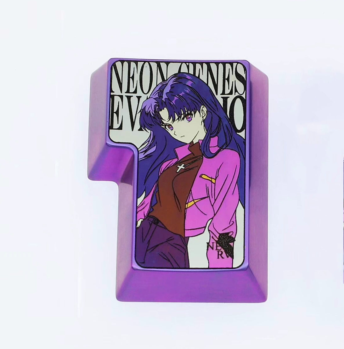 EVA, Katsuragi Mitat, ISO Return Titanium alloy keycaps, Decorative keycaps, Personalized keycaps