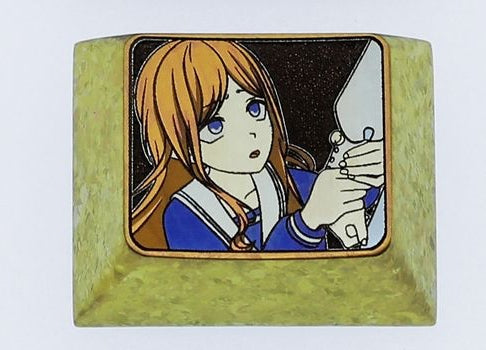 Soyo Nagasaki,1.25u Colorful titanium alloy keycaps, personalized keycaps for mechanical keyboards