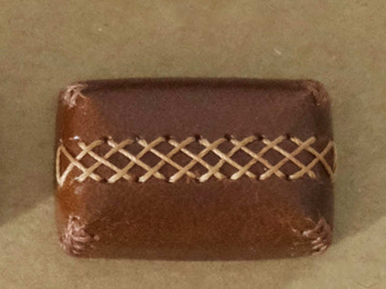 Genuine leather small square keycap 1.5U personalized keycap single piece handmade retro keycap color keycap mechanical keycap