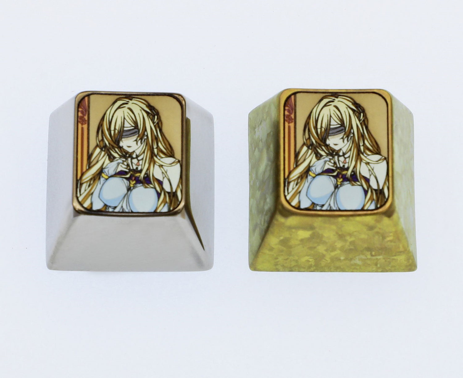Goblin Slayer, Sword Maiden, 1U titanium alloy material, personalized keycaps for anime, game, novel characters