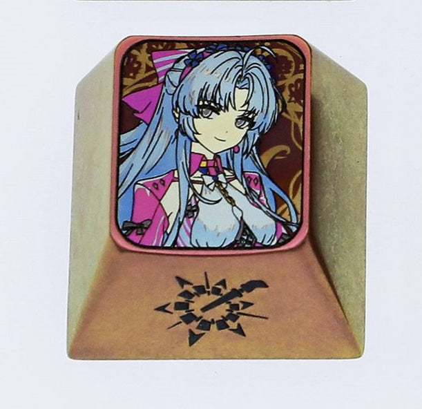 Wuthering Waves Phoebe&Camellia&Charlotte Montelli 1U Color Titanium Keycaps, Metal Personalized Keycaps