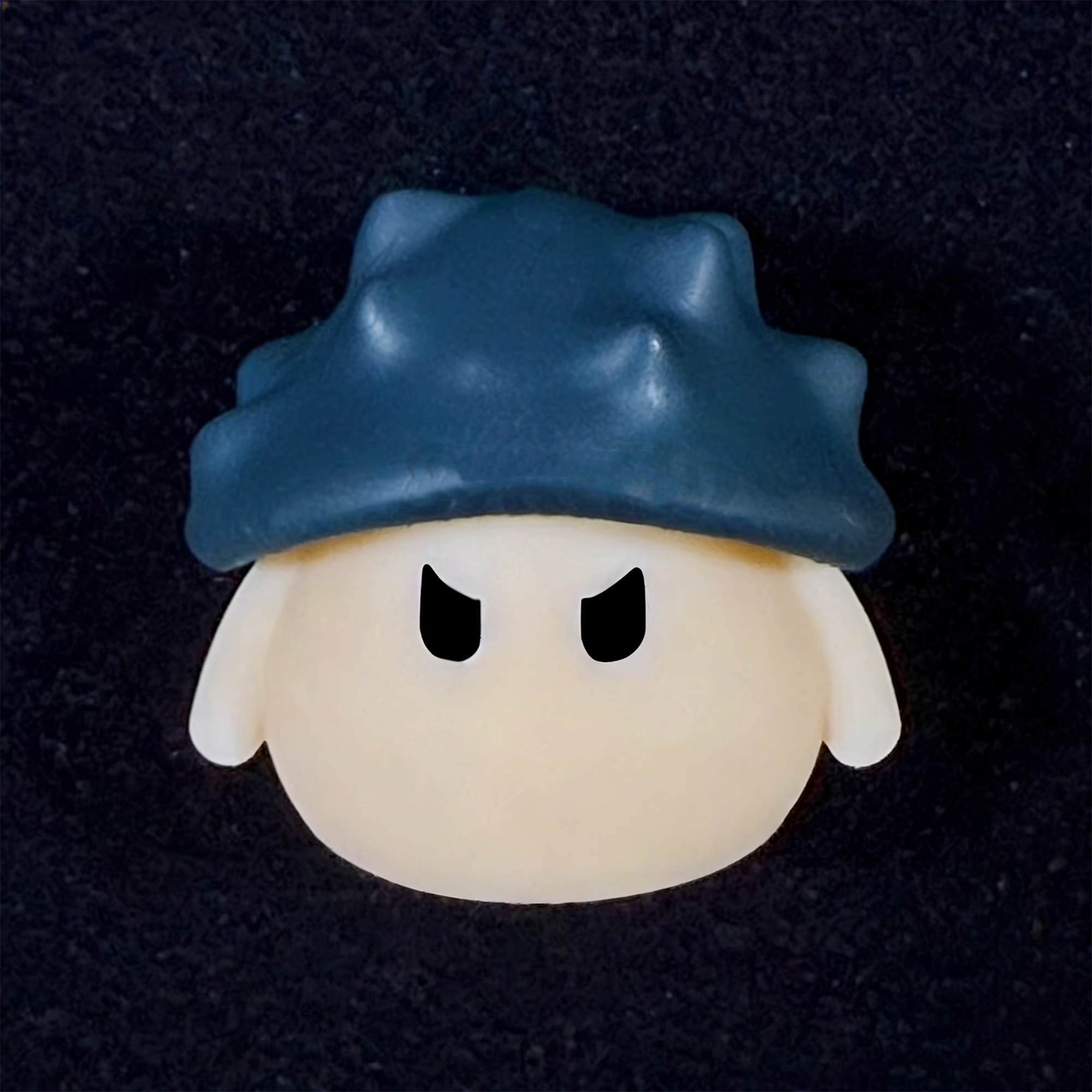 MapleStory, Mushroom Three Brothers, hand painted translucent personalized keycaps, decorative keycaps for anime, gaming, and cultural peripherals