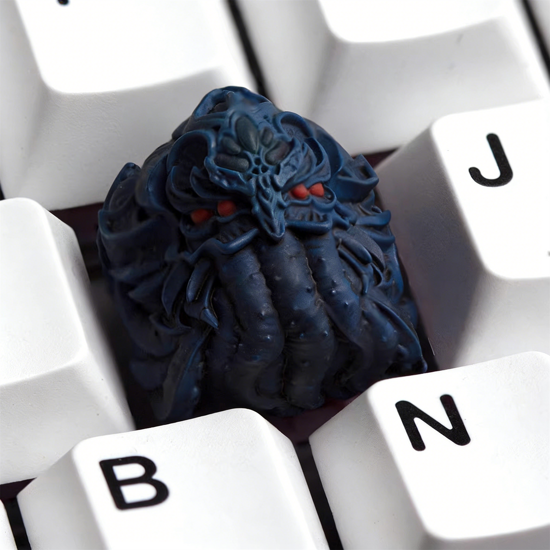 Cthulhu style design personalized keycaps, multi-color resin translucent decorative keycaps, mechanical keyboard art keycaps
