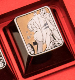 Zenless Zone Zero, January December photo guide, 1U titanium alloy personalized keycaps, anime and game metal carving creative decorative keycaps