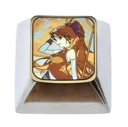 Puella Magi Madoka Magica,1U、1.25U、2.25U、6.25U、7U, Titanium alloy personalized keycaps