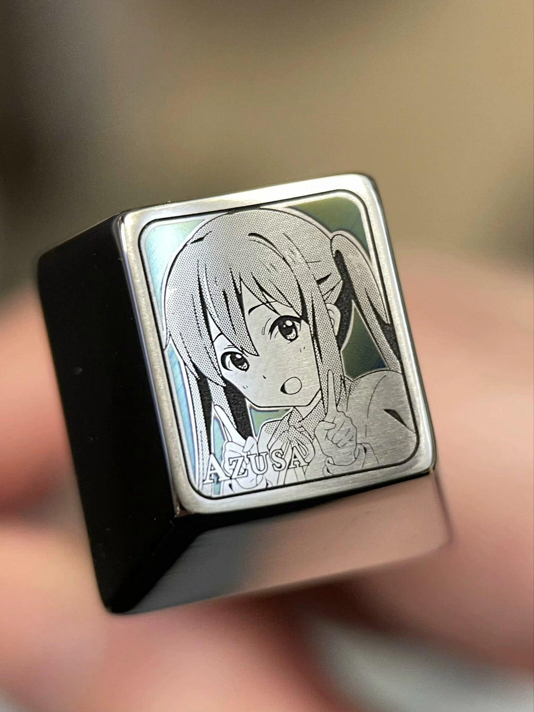 K-ON Five Person Team, Pointillized Titanium Alloy Keycap Set, Personalized Keycaps