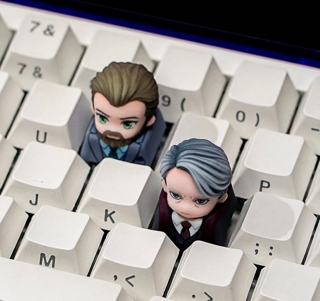 Fantastic Beasts, 3D printing, not corroded or faded, three-dimensional modeling, anime, gaming, cultural creativity, personalized keycaps, mechanical keyboard decoration keycaps