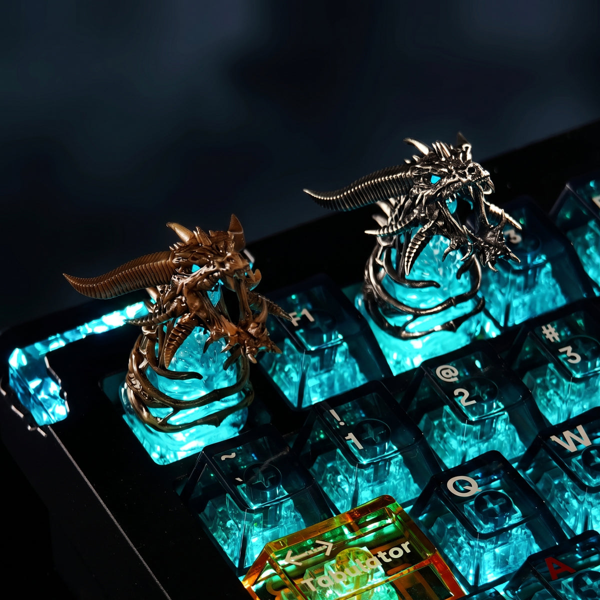 World of Warcraft, Frost Dragon Sindragosa, Metal/Resin versions Game Creative Culture Keycaps, Mechanical Keyboard Game Keyboard Decorative Keycaps