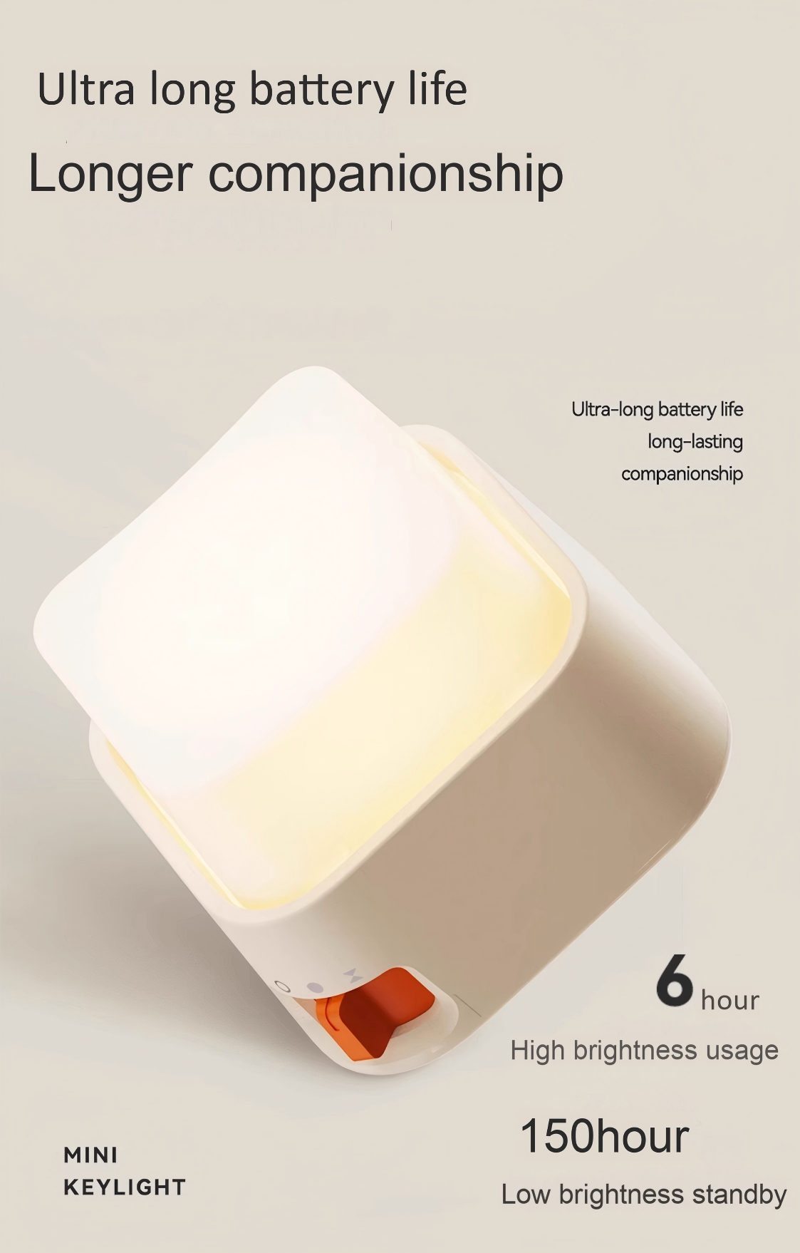 Mini keyboard key light decompression emotional office ornament desktop keycap design small night light charging creative toy