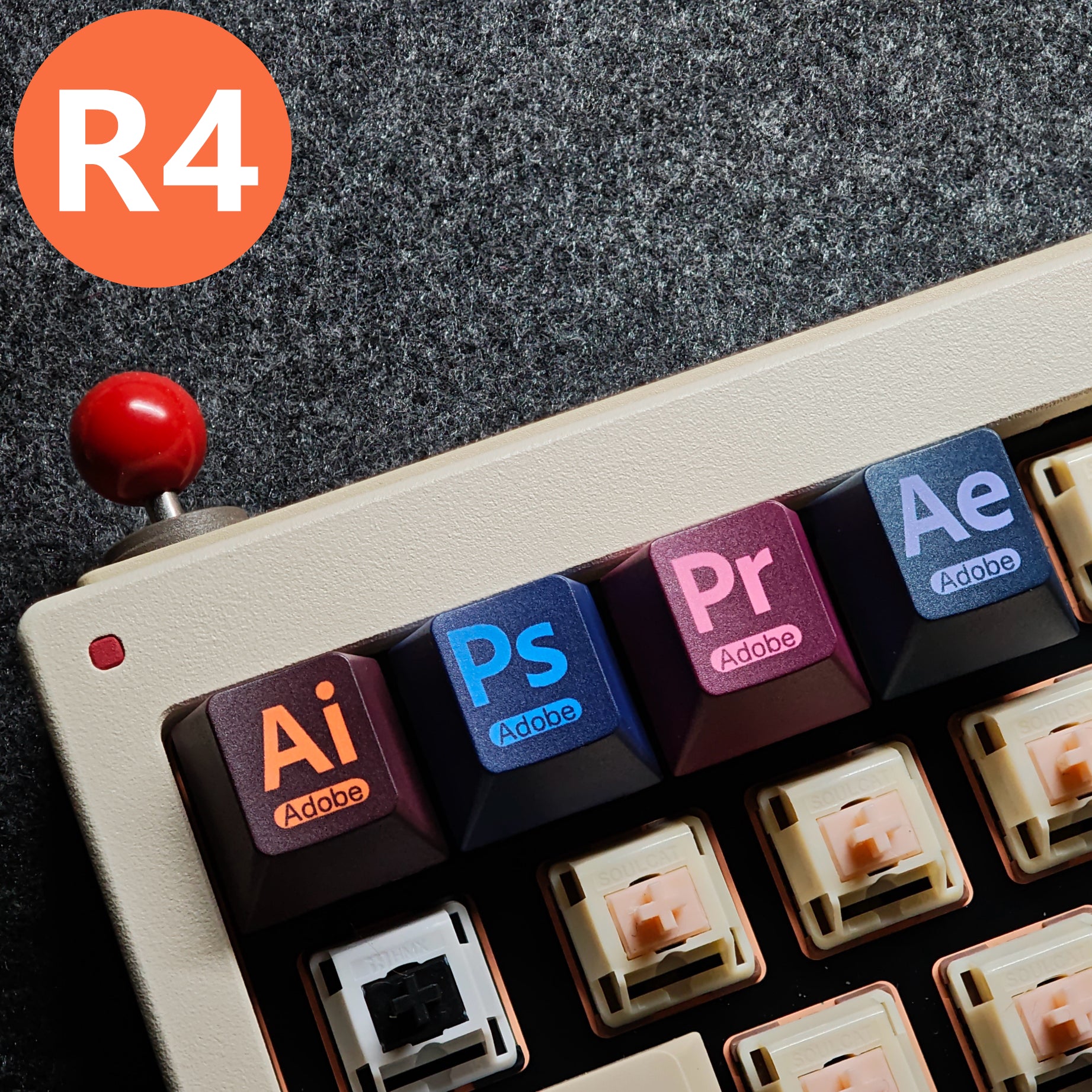 Thermally sublimated personalized keycaps, PBT material resin personalized mechanical keyboard artistic creative keycaps
