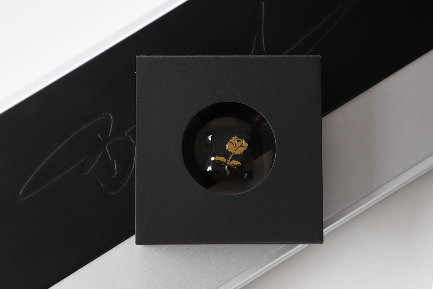 Love Letter Rose Metal Personalized Keycap Zinc Alloy, Metal Personalized Keycap, Minor Flaw Welfare