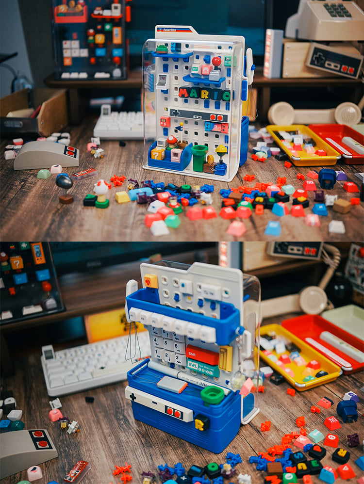 Keycap pegboard personalized keycap storage box game console button storage box desktop storage box personalized keycap display box dustproof design