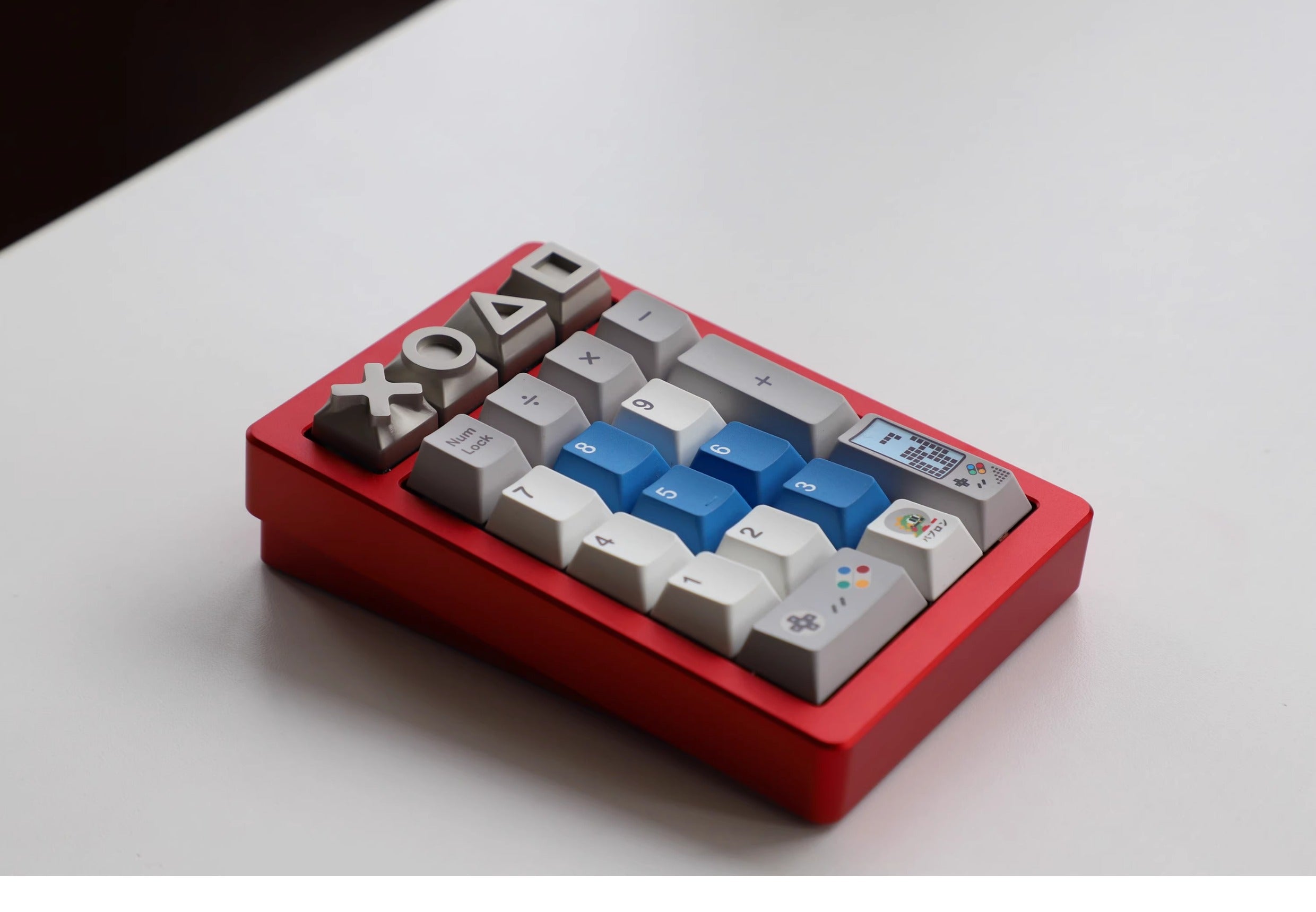 Metal keycaps, game console themed keycaps, mechanical keyboards, personalized keycaps, all metal game console keycaps, decorative keycaps