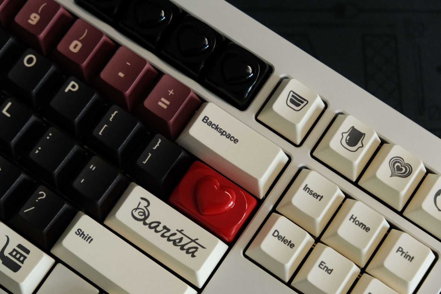 Love personality keycaps, mechanical keyboard keycaps, decorative keycaps, lover keycaps