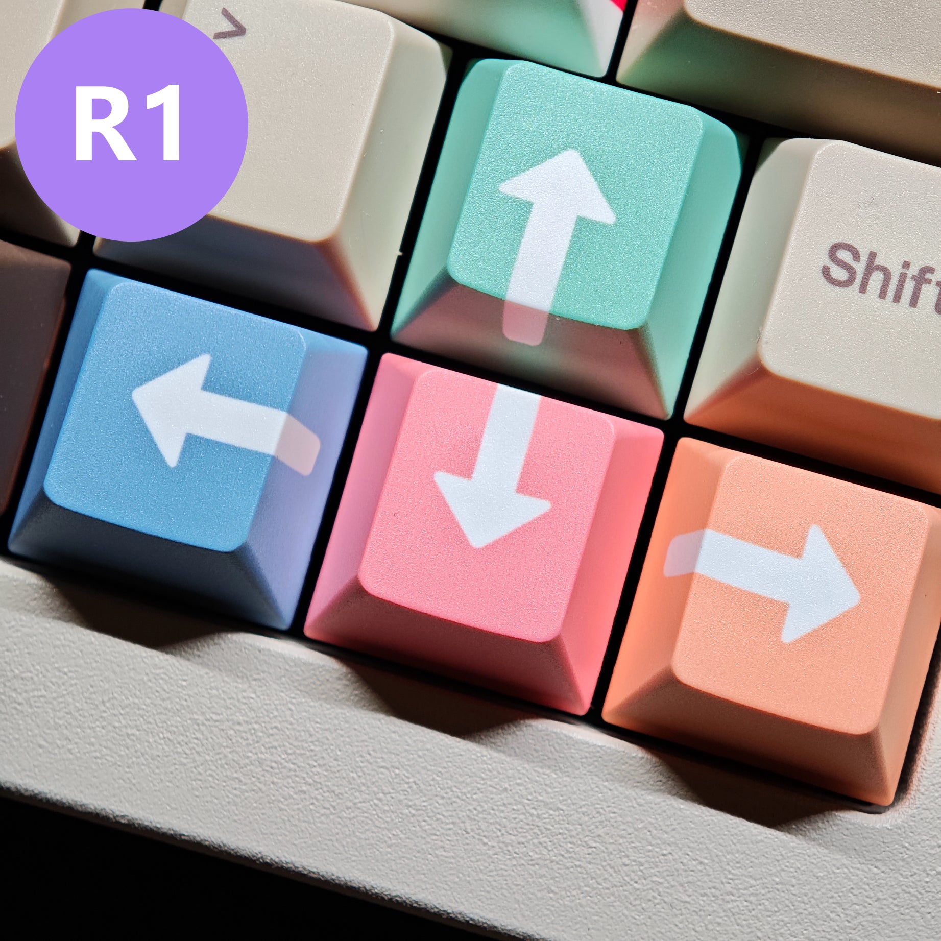 Thermally sublimated personalized keycaps, PBT material resin personalized mechanical keyboard artistic creative keycaps