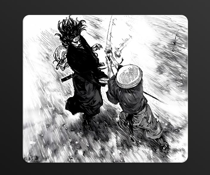 Polyurethane neutral special fabric customized mouse pad(+5)