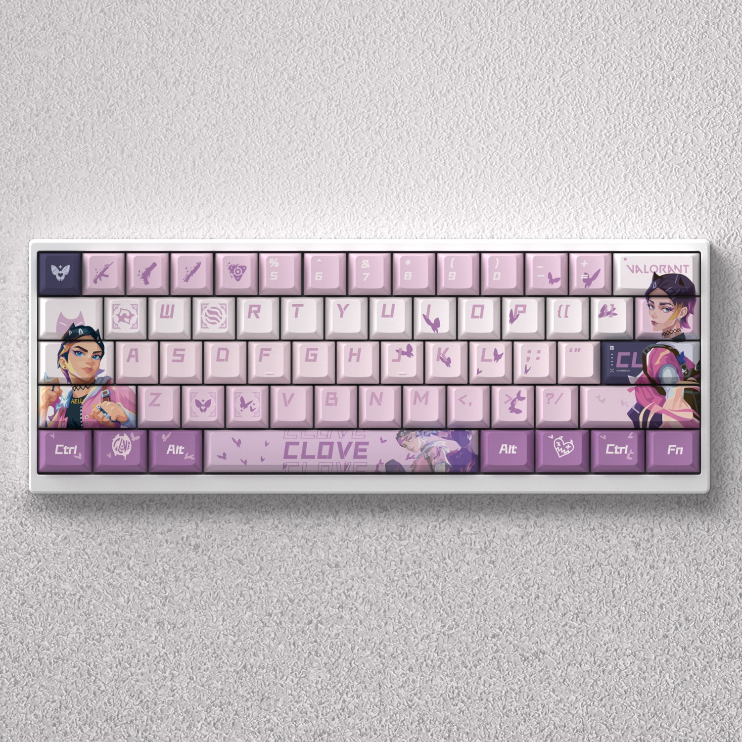 VALORANT Theme Keycap Series, Anime Game Creative Personalized Keycap Set PBT Material Original Factory Height Sublimation