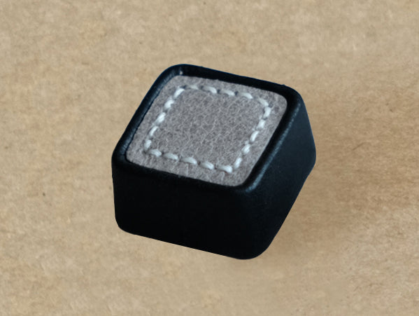 Genuine leather keycaps, personalized handmade retro style mechanical keyboard keycaps, three-dimensional keycaps, creative handmade keycaps