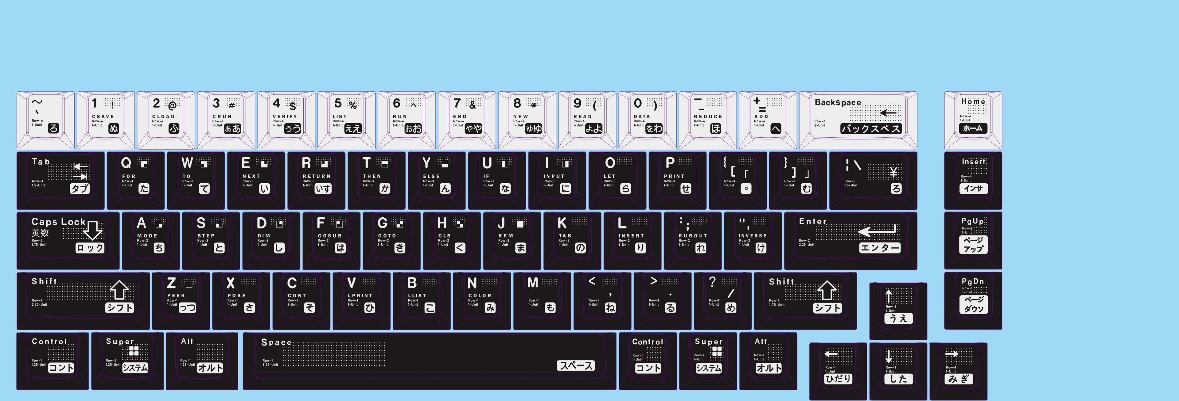 Parameterized aluminum alloy CNC keycap set, metal personalized keycap original factory height set