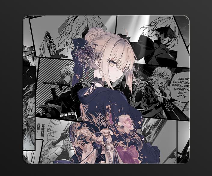 Polyurethane neutral special fabric customized mouse pad(+5)