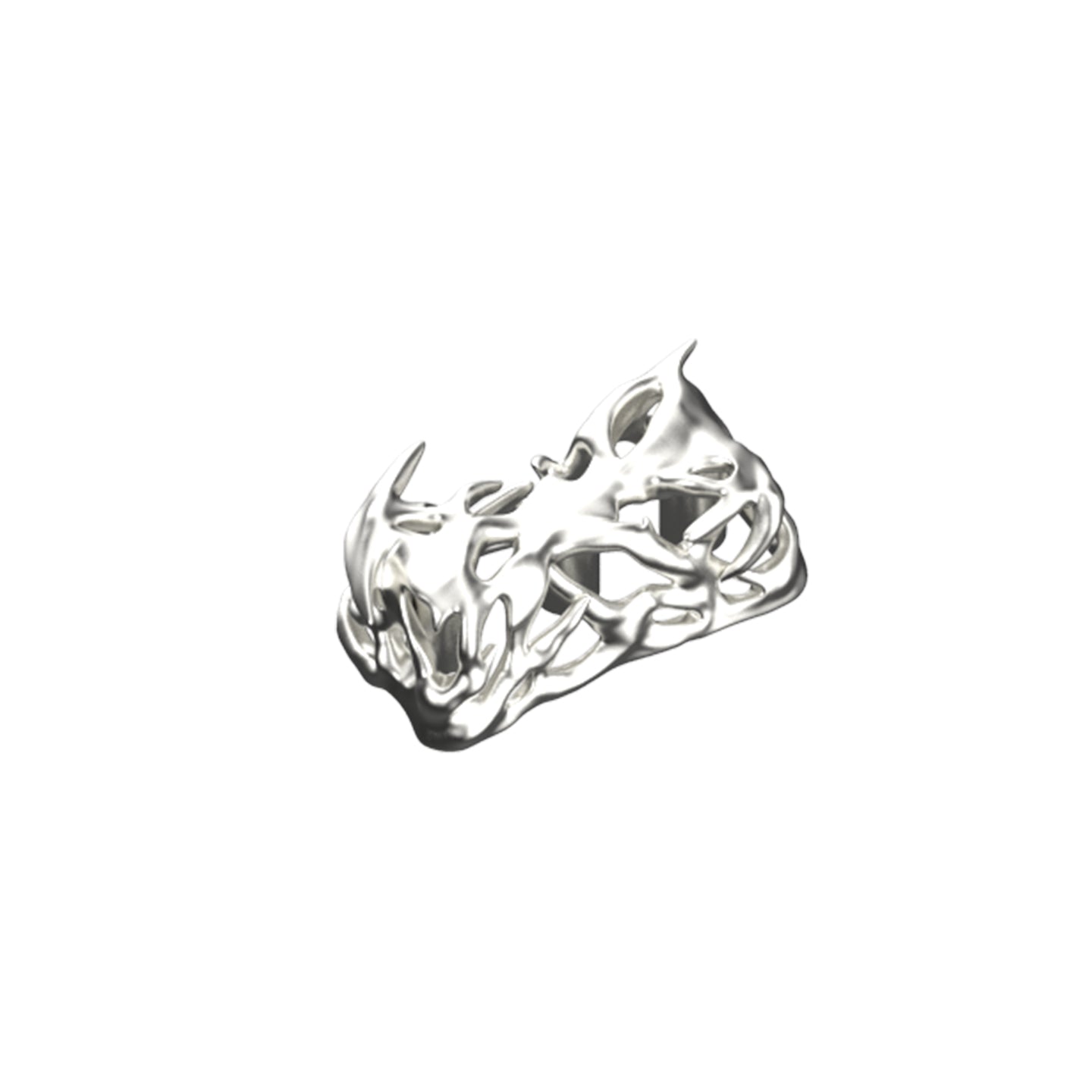 “Poison Thorn” resin personalized keycap, 2U backspace key creative keycap, hollowed out Imitation of metal art decorative keycap