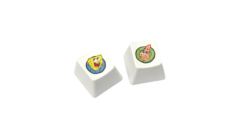 SpongeBob SquarePants, Heat Sublimation Personalized Pattern 1U, PTB Material Personalized Decorative Keycap Set