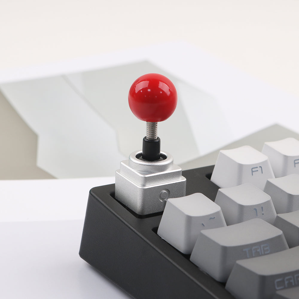 Good luck joystick metal personality DIY classic retro game gift keycaps customized mechanical keyboard