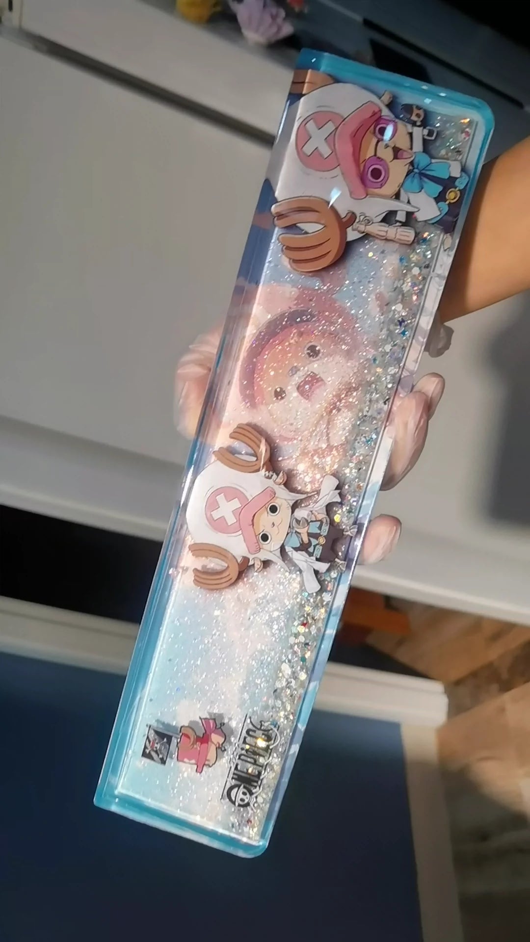 One Piece Chopper quicksand style, keyboard resin handle, palm rest, keyboard peripheral accessories