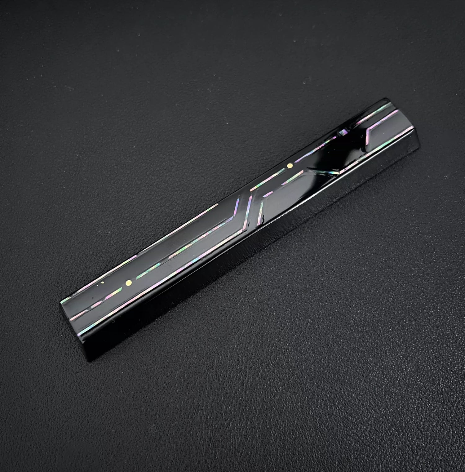Chinese lacquer, mother of pearl circuit keycaps, Gexing keycaps, 6.25U space decoration keycaps