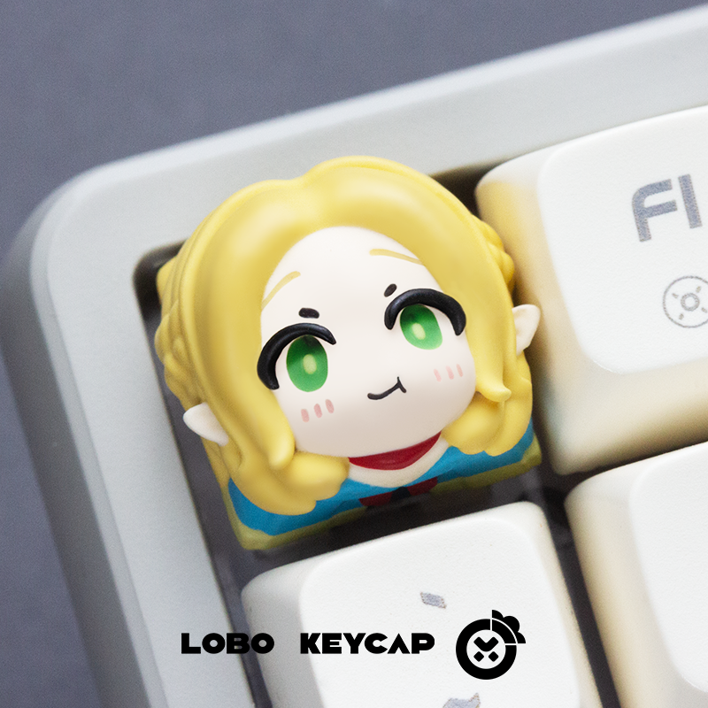 Delicious in Dungeon, Series resin colored keycaps.