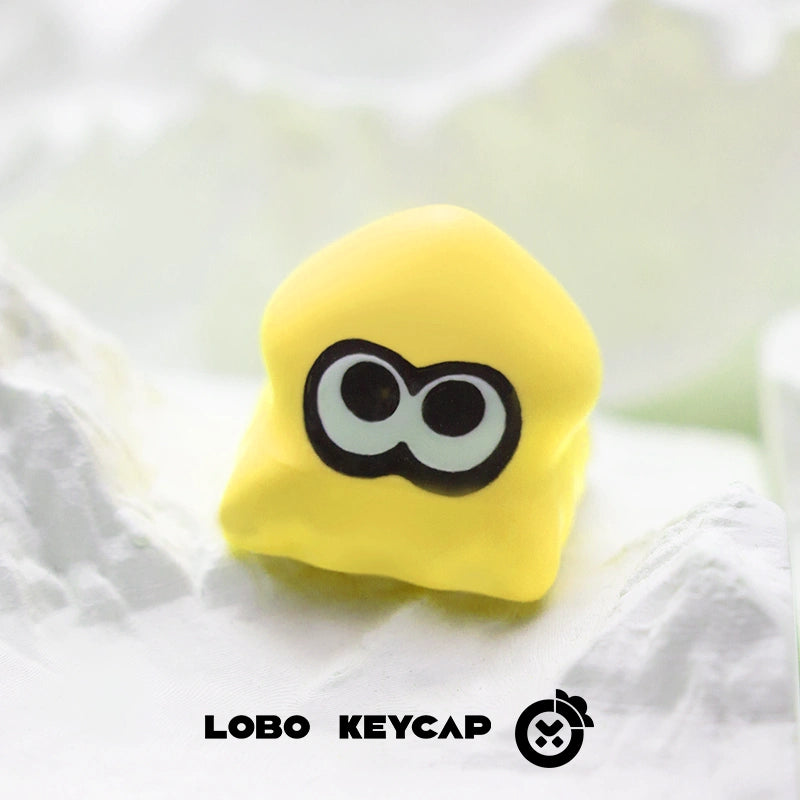 Spray Octopus Maiden~Octopus Spray Cute and Cute Healing Resin Art Keycaps