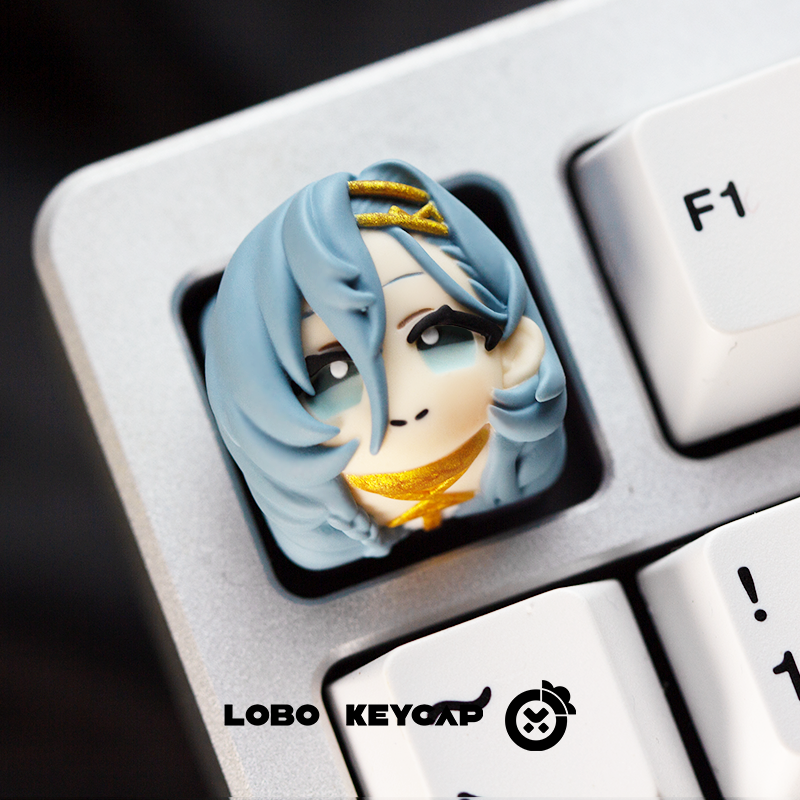 Reverse: 1999, 1U character multi-color resin molded personalized keycaps, anime and game character peripheral cultural and creative keycaps