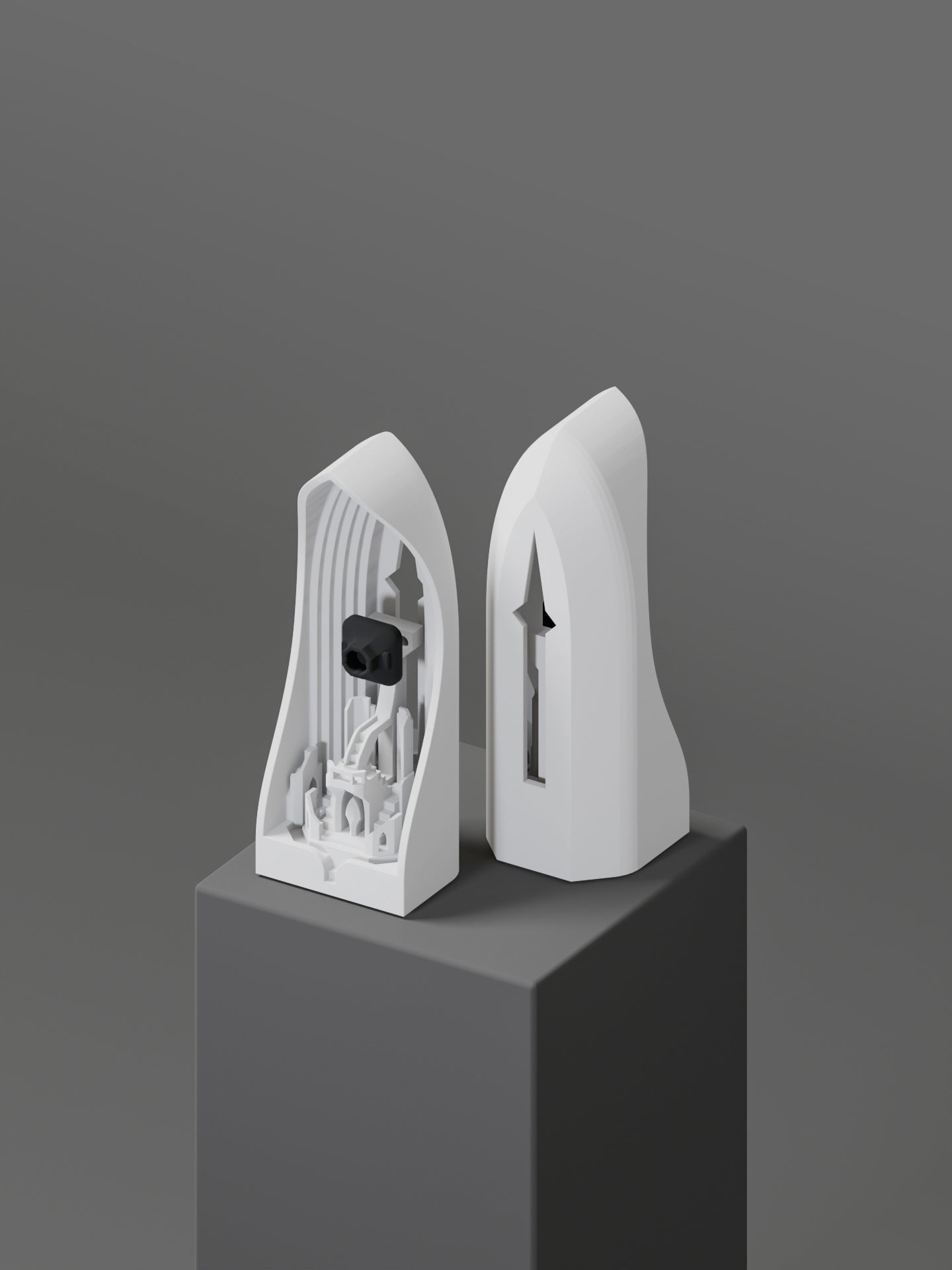 Personalized keycap display rack 3D printing molding in the hall