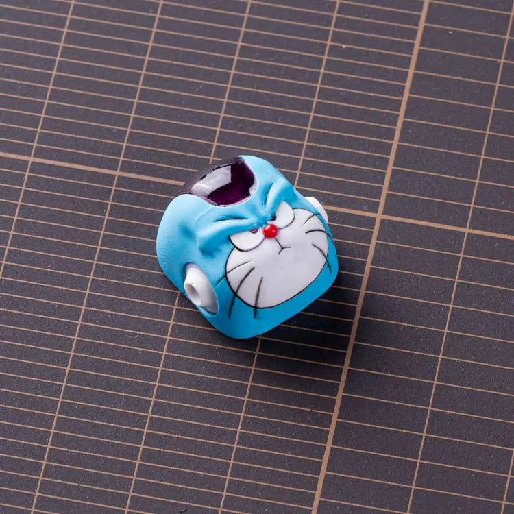Dora Lisa Keycaps Personalised keycaps with translucent head Multi-colour resin-moulded artisankeycaps