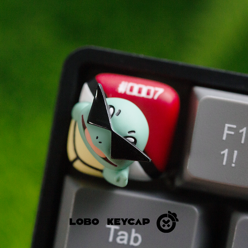 Pet Pok é mon series, multi-color resin molded personalized keycaps artisankeycaps, anime and gaming peripheral cultural keycaps