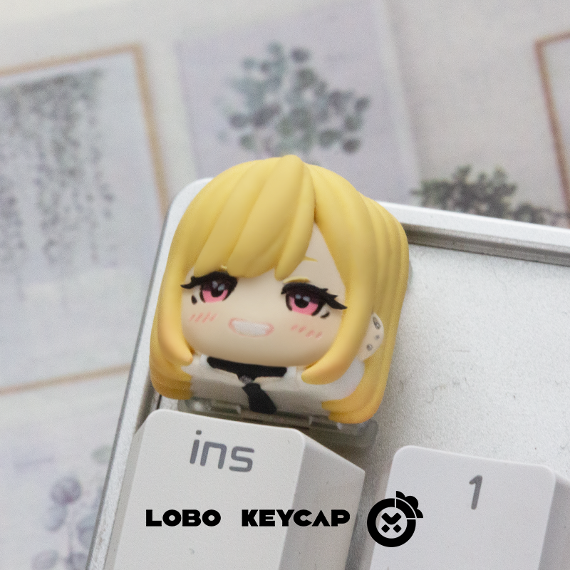 My Dress-Up Darling, Multi colored resin molded artisankeycaps, personalized keycaps