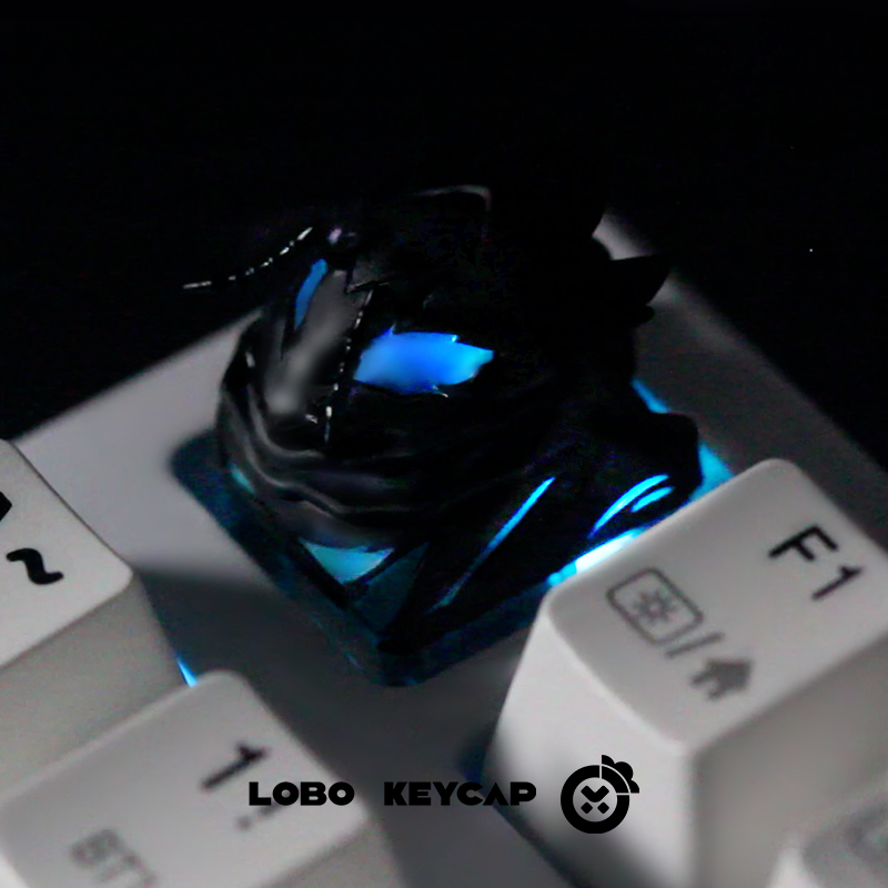 Solo Leveling, Transparent keycaps Shadow Legion personalized resin mechanical keyboard dimension keycaps ESC