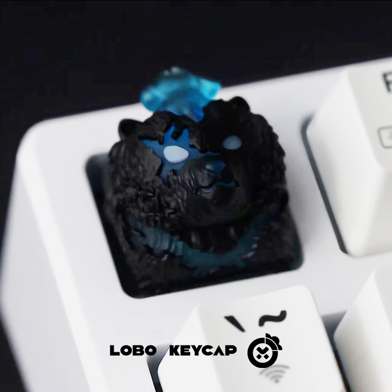 Solo Leveling, Transparent keycaps Shadow Legion personalized resin mechanical keyboard dimension keycaps ESC