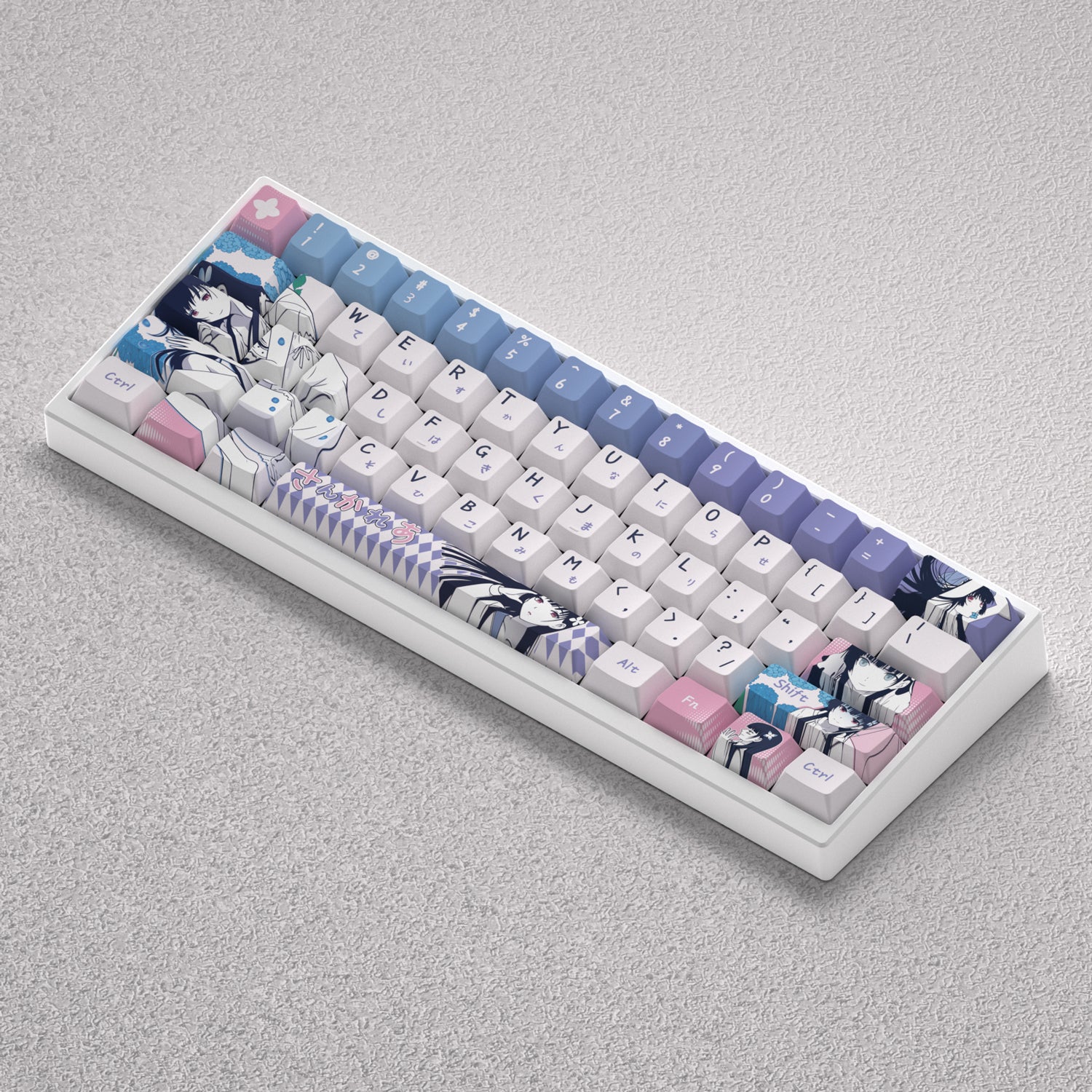 Sanka Rea Theme, Anime Game Creative Personalized Keycap Set PBT Material Original Factory Height Sublimation Printing