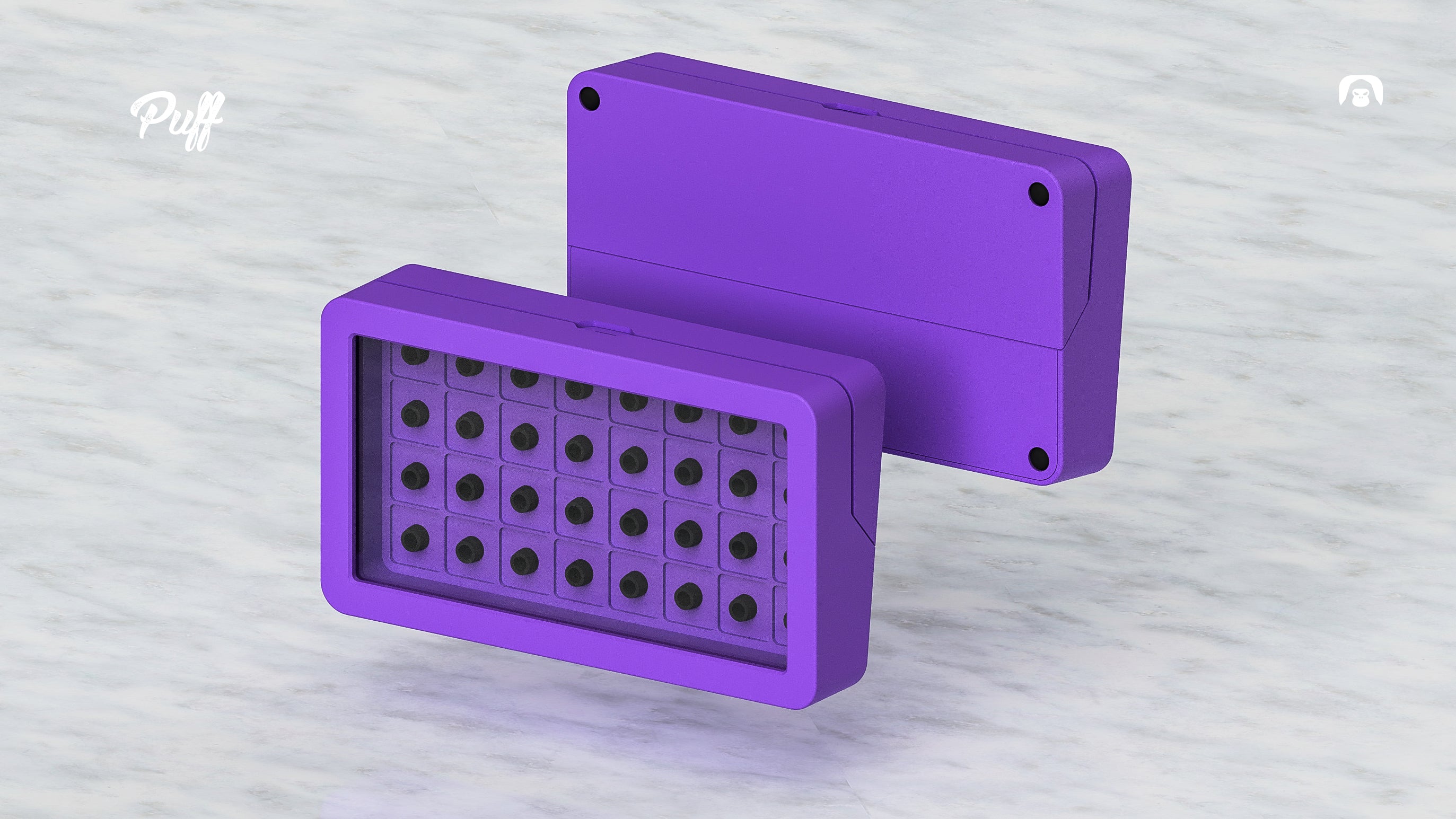 Puff32 keycap box(3D printing)