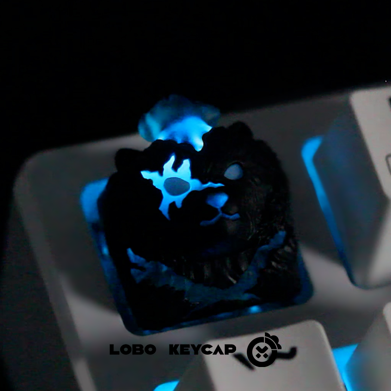 Solo Leveling, Transparent keycaps Shadow Legion personalized resin mechanical keyboard dimension keycaps ESC
