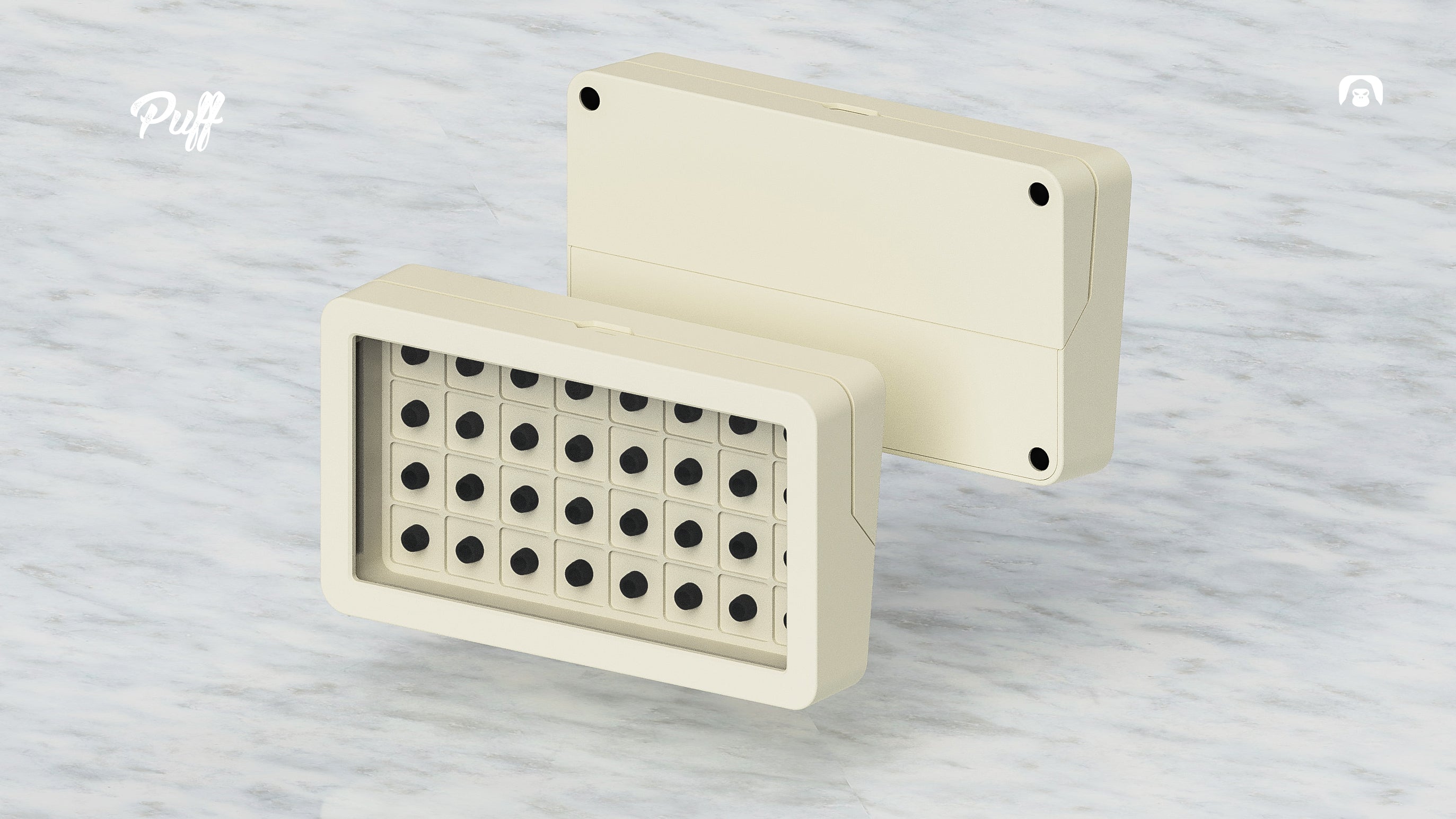 Puff32 keycap box(3D printing)