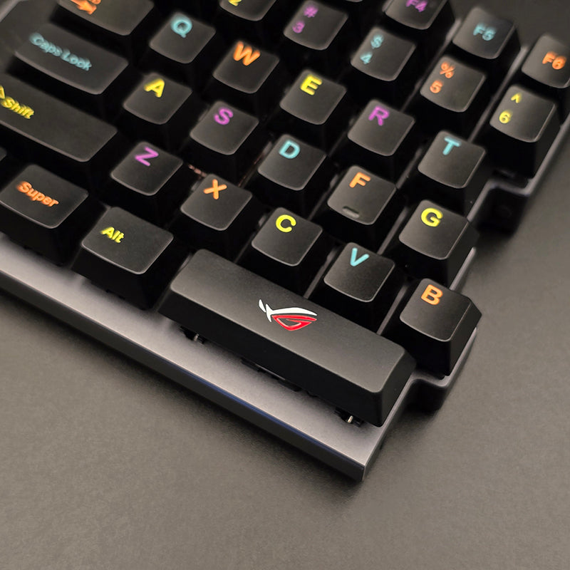 Aluminum alloy keycaps, personalized keycaps, space bar 3.125U space keycaps, metal CNC artistic keycaps, split keyboard, special specifications keycaps
