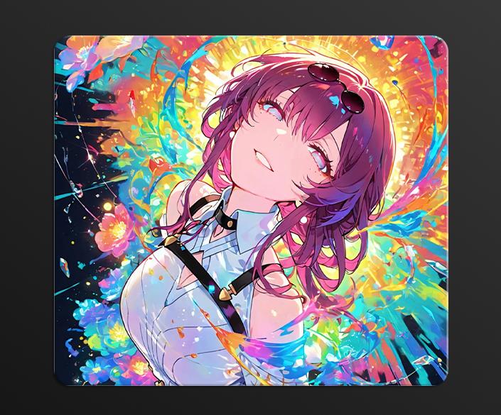 Polyurethane neutral special fabric customized mouse pad(+3)