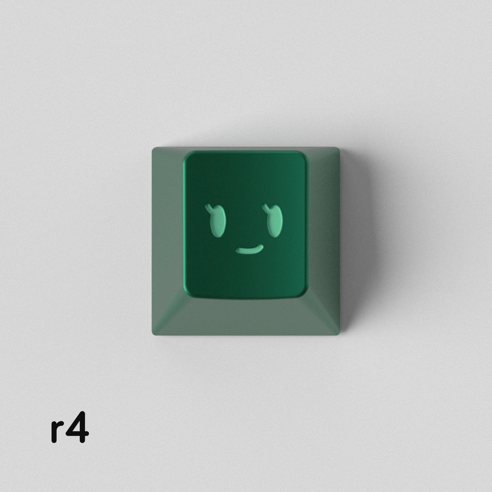 Simple smiley face expression personalized PC metal keycap smiley face customization mechanical keyboard customization keycap