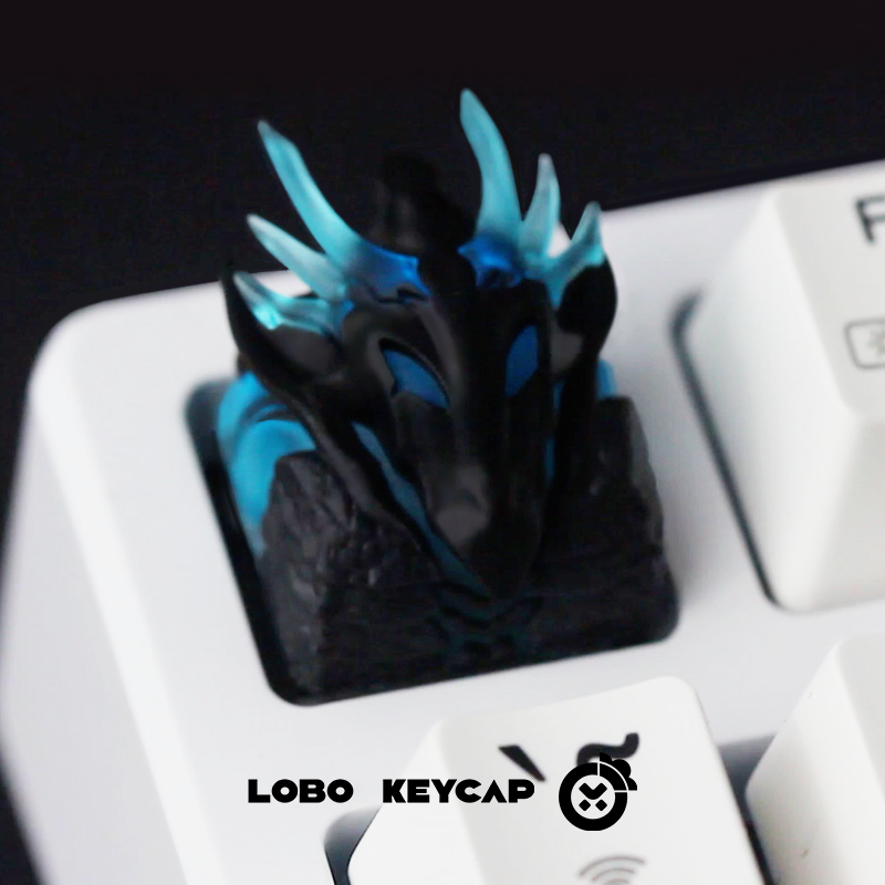 Solo Leveling, Transparent keycaps Shadow Legion personalized resin mechanical keyboard dimension keycaps ESC