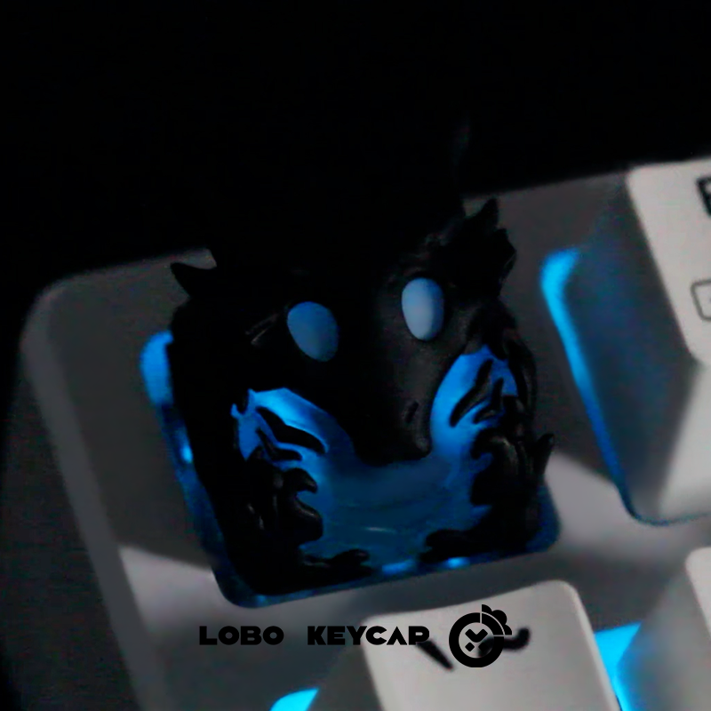 Solo Leveling, Transparent keycaps Shadow Legion personalized resin mechanical keyboard dimension keycaps ESC